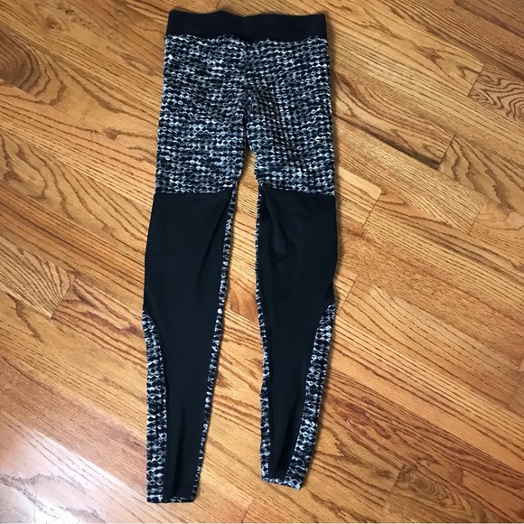 Nike Pro Hyperwarm Leggings Black/White - Picture 11 of 11